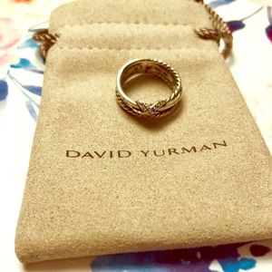 David Yurman Jewelry - Authentic-David Yurman Cross Over Ring David Yurman Jewelry - Authentic-David Yurman Cross Over Ring